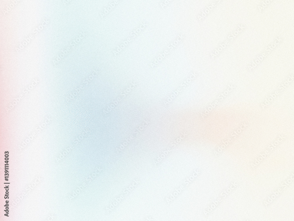 Poster soft pastel modern abstract gradient background texture in light blue and white, featuring a gentle 