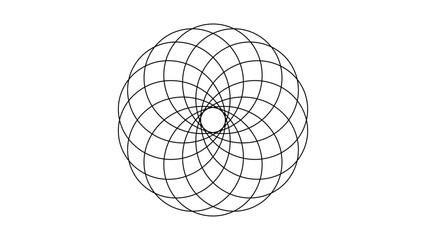 Accurate Cycloid Closed Vector Path for Animation and Graphic Design