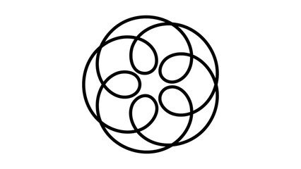 Accurate Hypotrochoid Closed Vector Path for Animation and Graphic Design