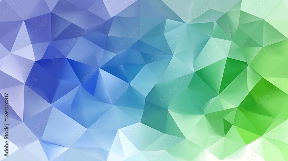 Poster abstract polygonal mosaic background design with modern color gradient style