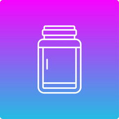 Fototapeta premium Jar Icon