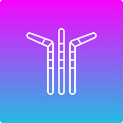 Plastic Straw Icon