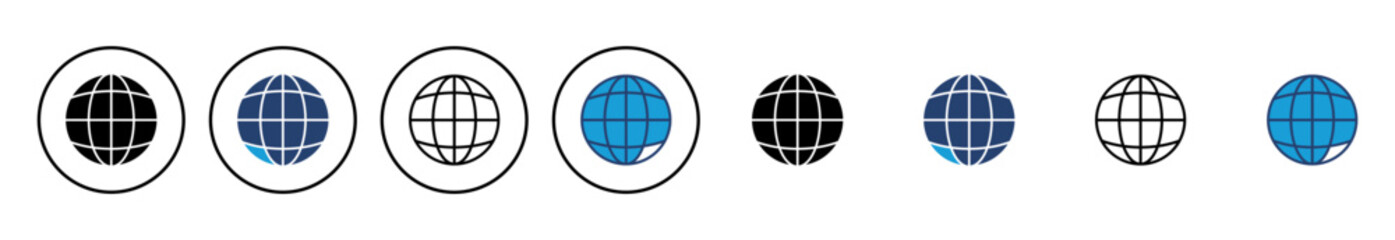 Web icon vector. go to web icon. web click icon