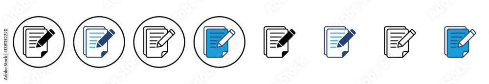 Poster note icon vector. notepad icon vector