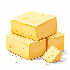 Delicious Organic Cheddar Cheese Slices: Healthy Dairy Ingredient for Cooking & Gourmet Snacks