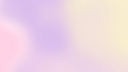 Pastel pink purple and yellow blend seamlessly creating soft gradient