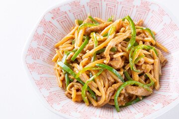 美味しそうな青椒肉絲