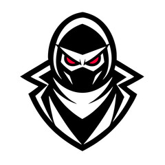 Cyber Ninja mascot logo


