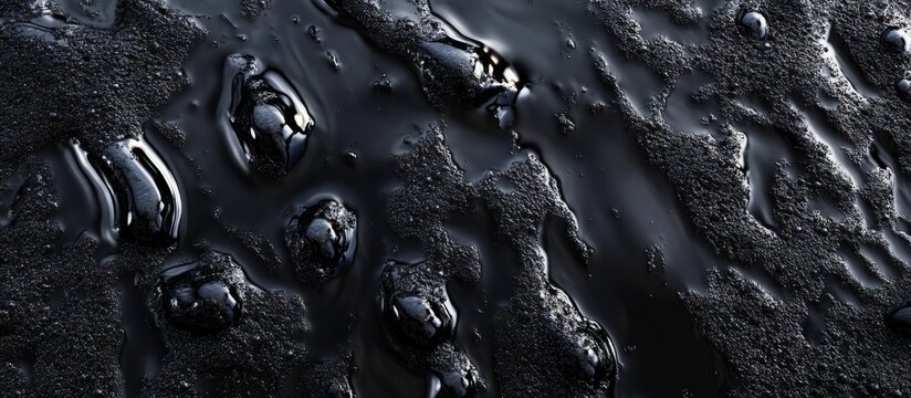 Dark, Viscous Fluid Texture
