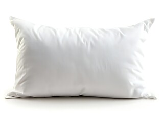White Pillow on White Background