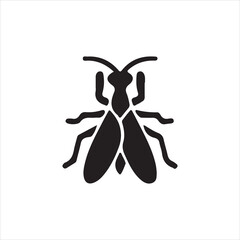 vector illustration of a insects fly
