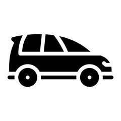 car glyph icon