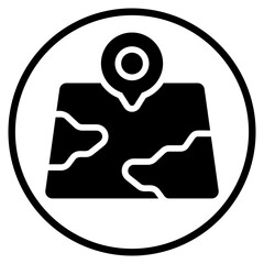 destination glyph icon