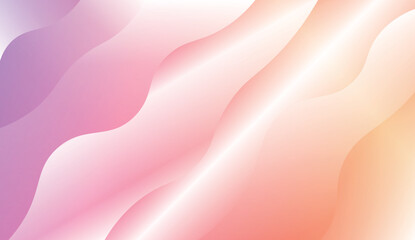 Modern Waves. Futuristic Technology Style Background. For Creative Templates, Cards, Color Covers Set. Vector Illustration with Color Gradient.
