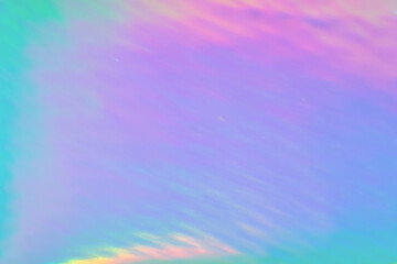 Holographic rainbow foil iridescent texture abstract hologram background