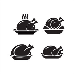 vector set of kitchen utensils