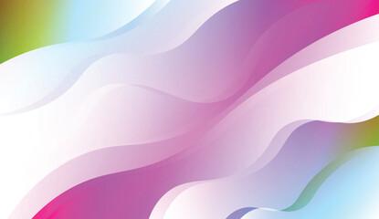 Geometric Pattern With Lines, Wave. For Your Design Ad, Banner, Cover Page. Vector Illustration with Color Gradient.