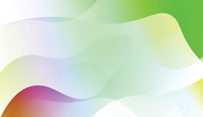 Modern Wavy Background. For Creative Templates, Cards, Color Covers Set. Vector Illustration with Color Gradient.