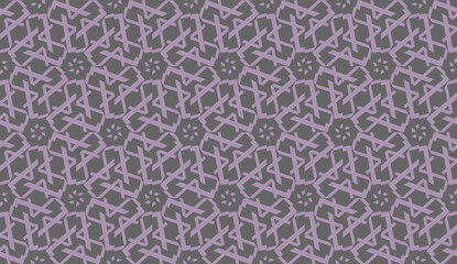 Vector background in triangles style. Abstract design with curved line. For you business, advert, wallpaper. Brown purple color. Seamless