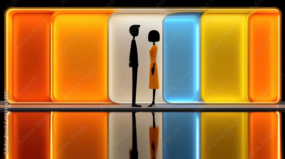 Poster mirror reflection, a captivating glimpse into selfperception and identity reflection