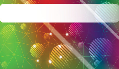 Background in triangles, line, circle, space for text style. For your business, advert, wallpaper. Vector illustration. Creative gradient color.