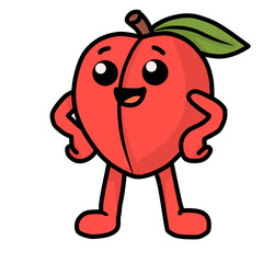 cartoon fruit