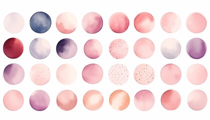 Obraz premium set of colorful palette