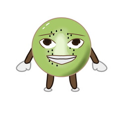 cartoon fruit