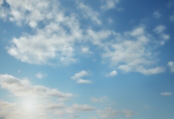 sky bright cirrus blue fine clouds high climate forecast light fluffy day freedom cloud air nature couple heaven background cloudscape beautiful feature clear formation change colours beauty