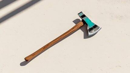 Axe on Light Surface