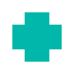 Obraz premium Bold Brutalist Abstract Shape. Geometric symbol of brutalism. Flat design element, modern icon, y2k aesthetic, perfect for graphic projects, decoration, and contemporary art applications.