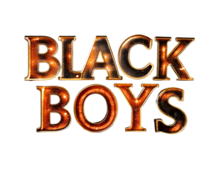 black  Boys Text Style Effect 