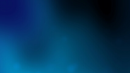 Blue neon lights create a sleek plain blue and black gradient