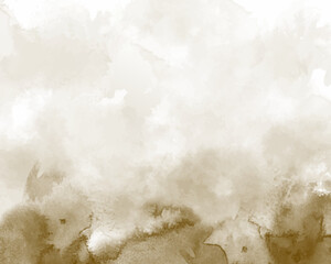 Abstract colorful watercolor for background. Digital art painting.