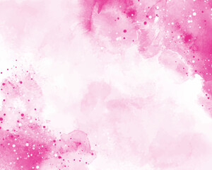 Abstract colorful watercolor for background. Digital art painting.