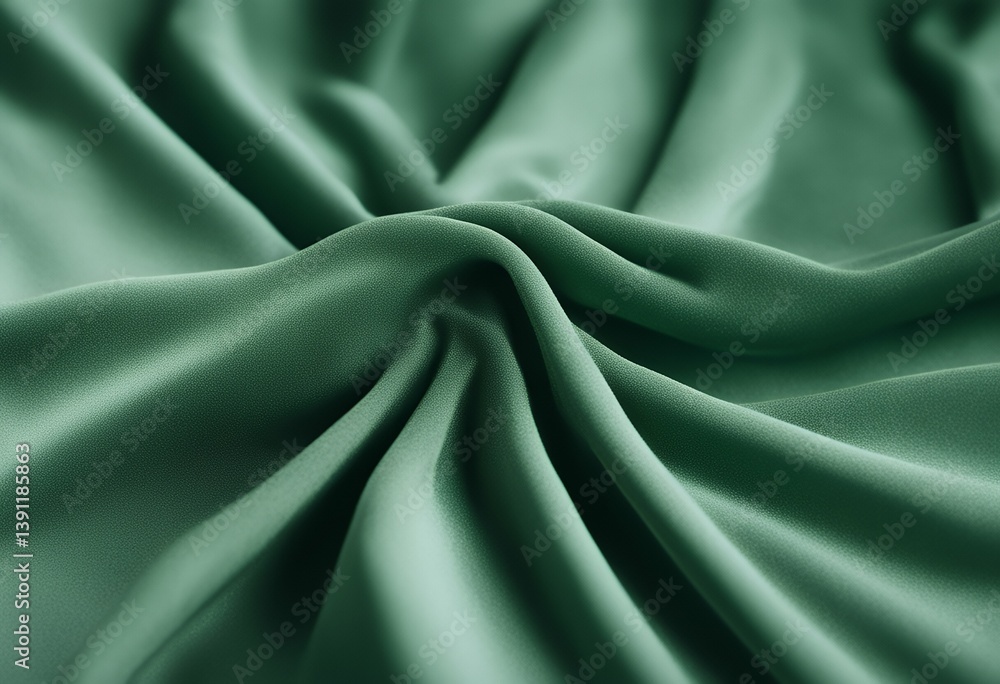 Poster green velvet fabric texture used background empty green fabric background soft smooth textile materi