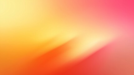 Abstract Warm Gradient Background Sunset Hues of Yellow, Orange, and Pink