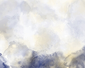 Abstract colorful watercolor for background. Digital art painting.