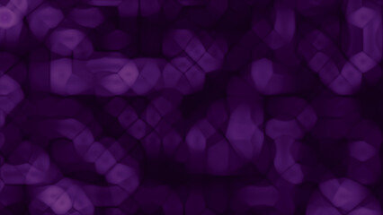 Dark Purple Abstract Blurred Geometric Texture with Futuristic Soft Glow