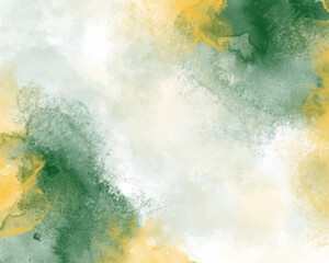 Abstract colorful watercolor for background. Digital art painting.