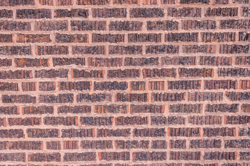 Rugged brick wall