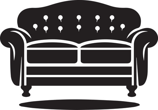 recommend clip art: sofa vector illustration, sofa silhouette vector, sofa logo vector, vector illustration isolated on white background
