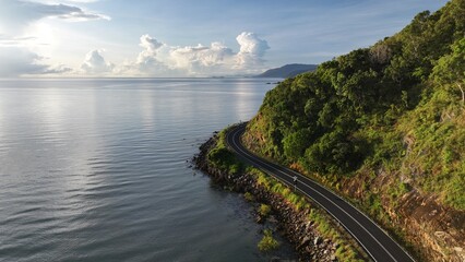 Coastal cars australia road highway Port Douglas cairns beautiful scenic drive © Theresa