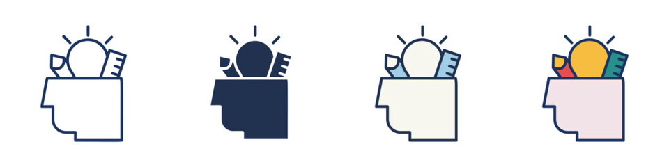 Creative Icons Collection – Multiple Vector Styles Included © kirale