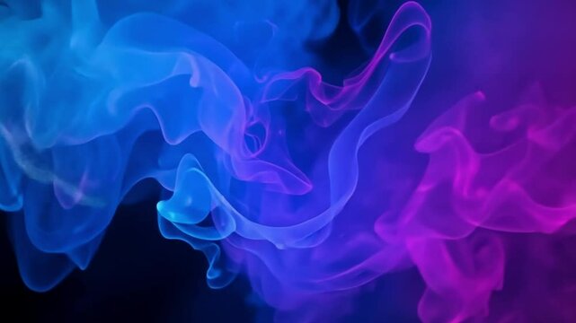 Wow, this image has a very dynamic abstract design! With overlapping ovals and circles, as well as a combination of red, orange, pink and purple footage
