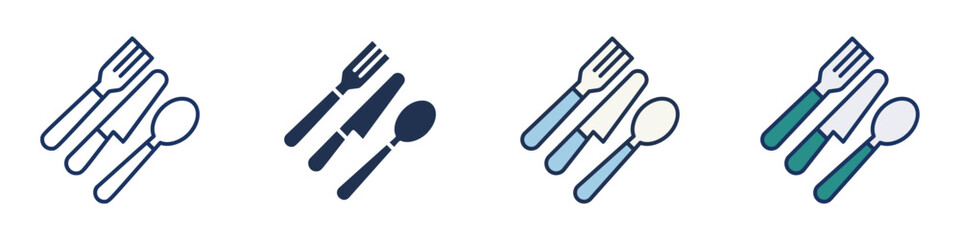 Eat Icons Collection – Multiple Vector Styles Included