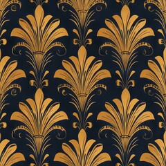 An intricate vintage fabric pattern.