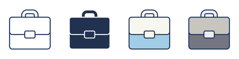 New Job Icons Collection – Multiple Vector Styles Included