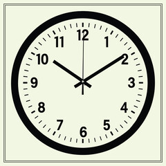 Clock Silhouette, Time