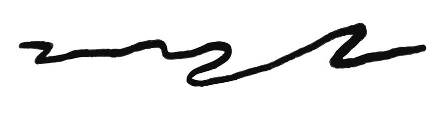 PNG Abstract black wavy line, transparent background